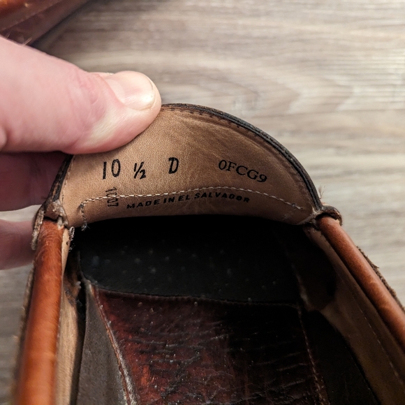 Vintage L.L. Bean moc toe loafers 10.5 - Picture 4 of 5